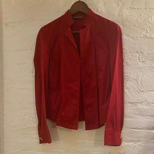 Tailored Stretch Woven Cufflinked European Shirt